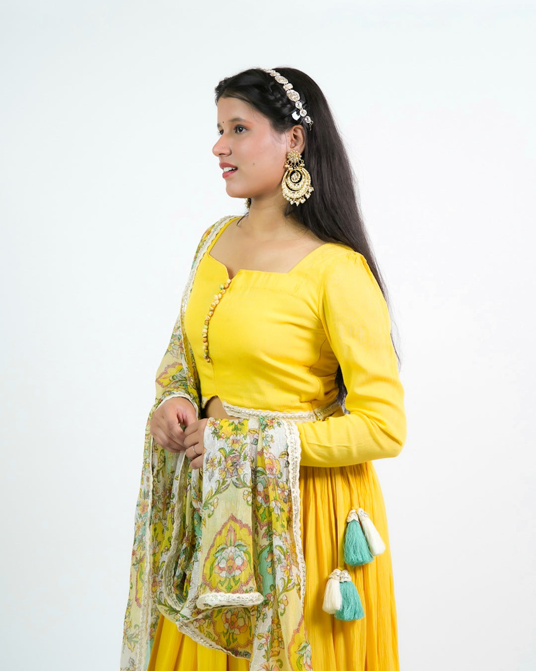 ADVIKA TIERED LEHENGA SET