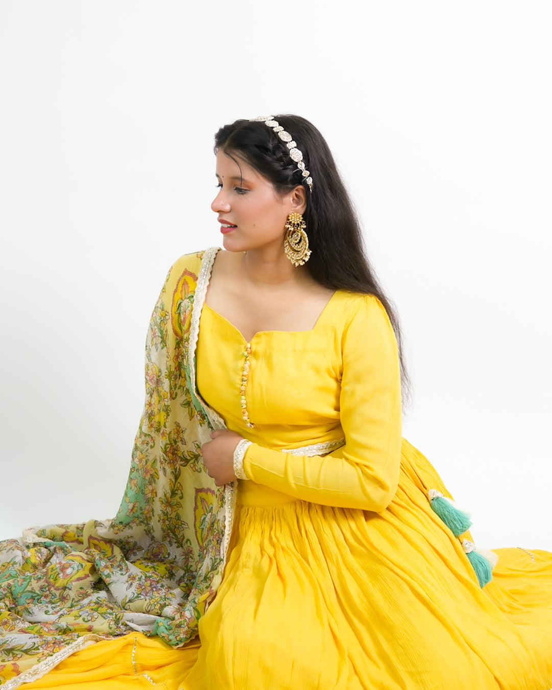 ADVIKA TIERED LEHENGA SET