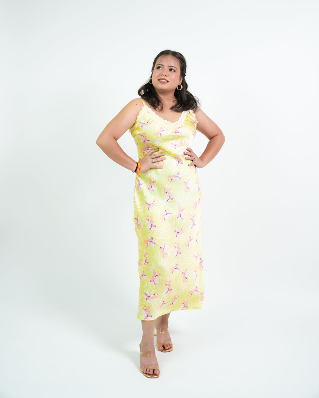 VENUS SATIN SLIP DRESS