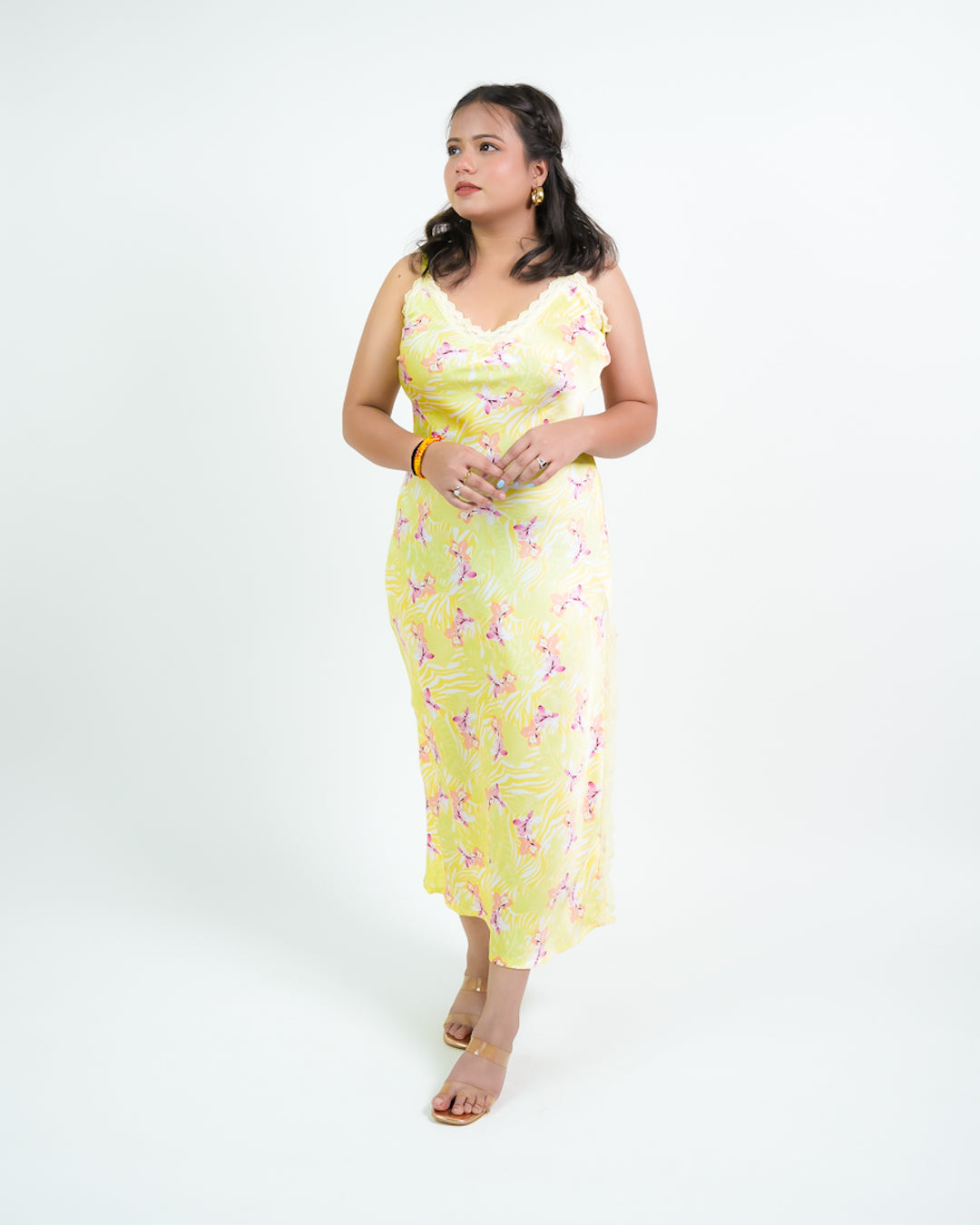 VENUS SATIN SLIP DRESS