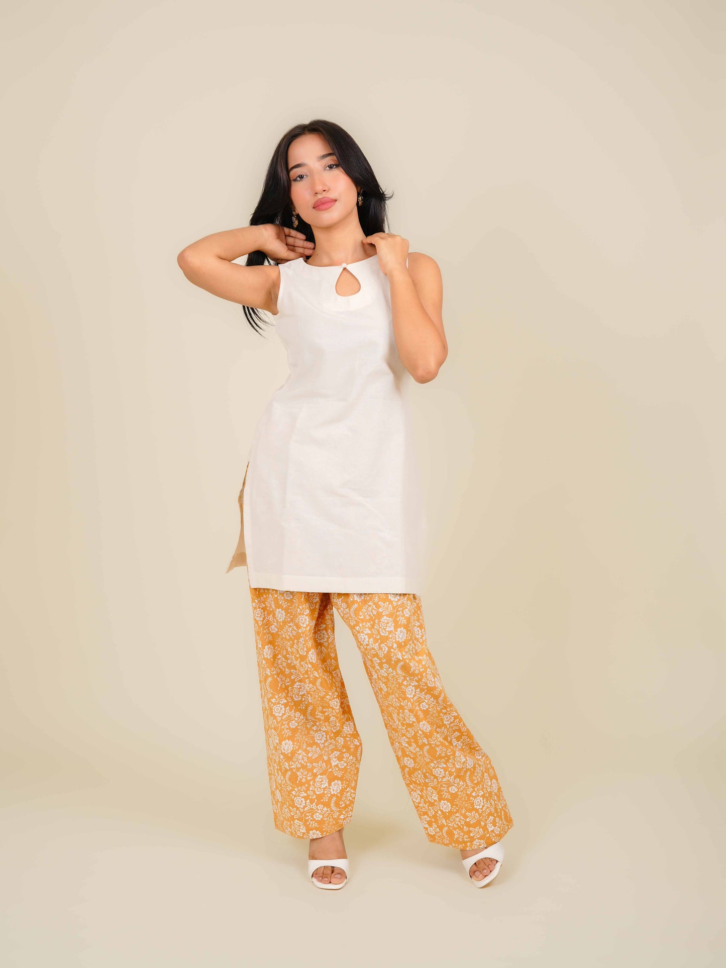 MONOMEE DIA FARSHI SALWAR SUIT SET