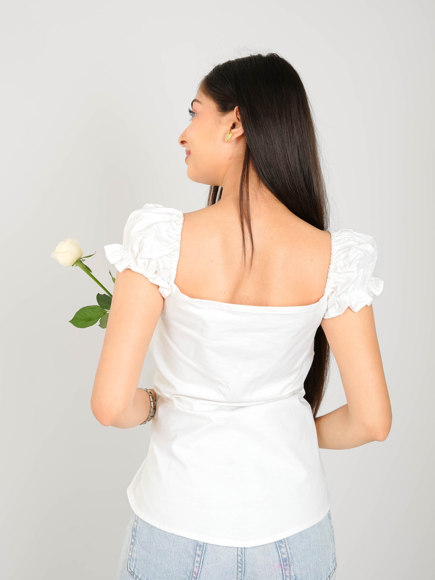 MONOMEE BELLA WHITE TOP