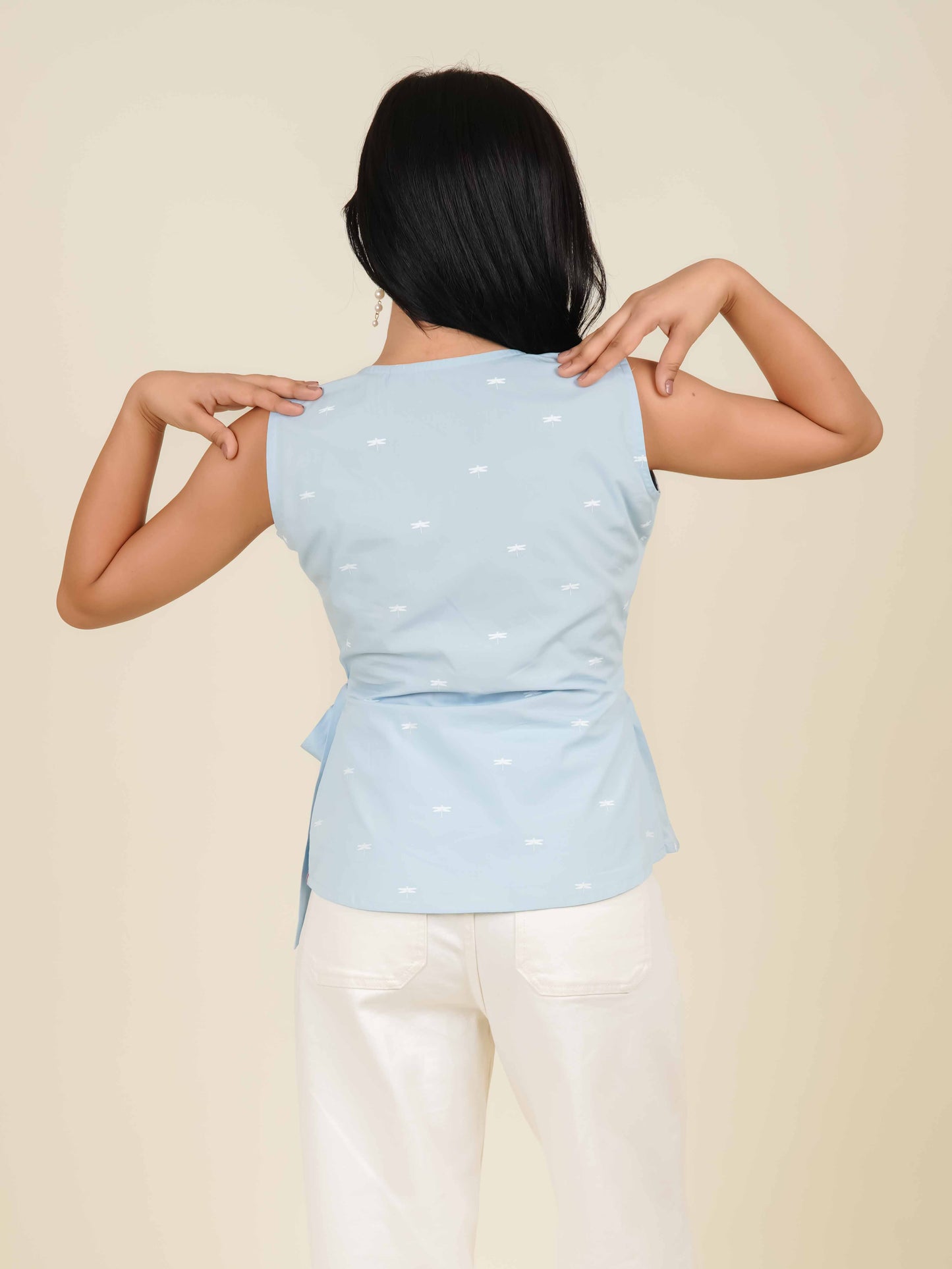 MONOMEE KIKKI DRAGONFLY WRAP TOP
