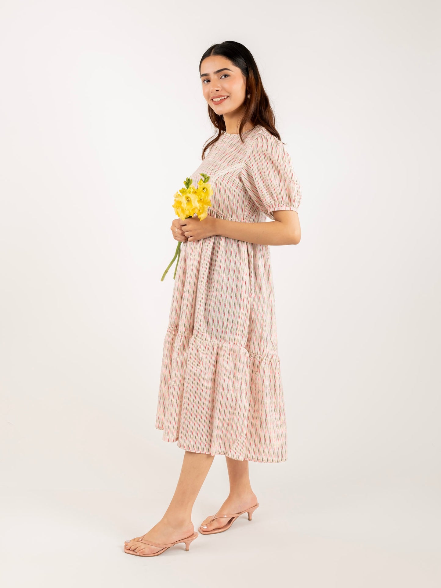 MONOMEE ALIANA COTTON LACE DRESS