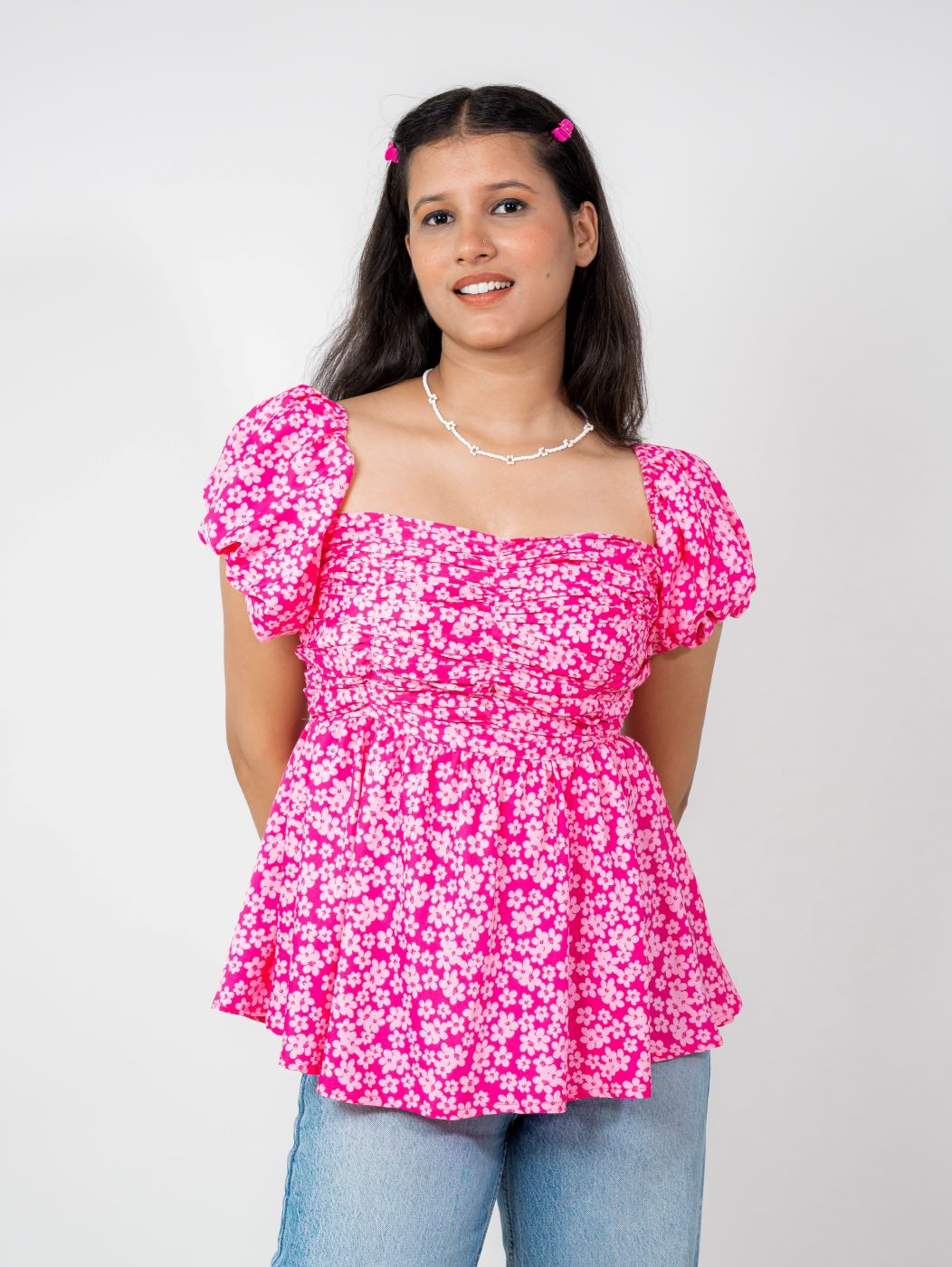 SCARLETT PINK TOP