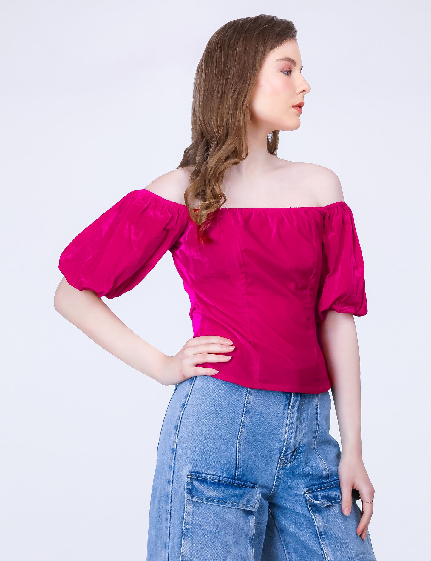 FLORET VELVET TOP