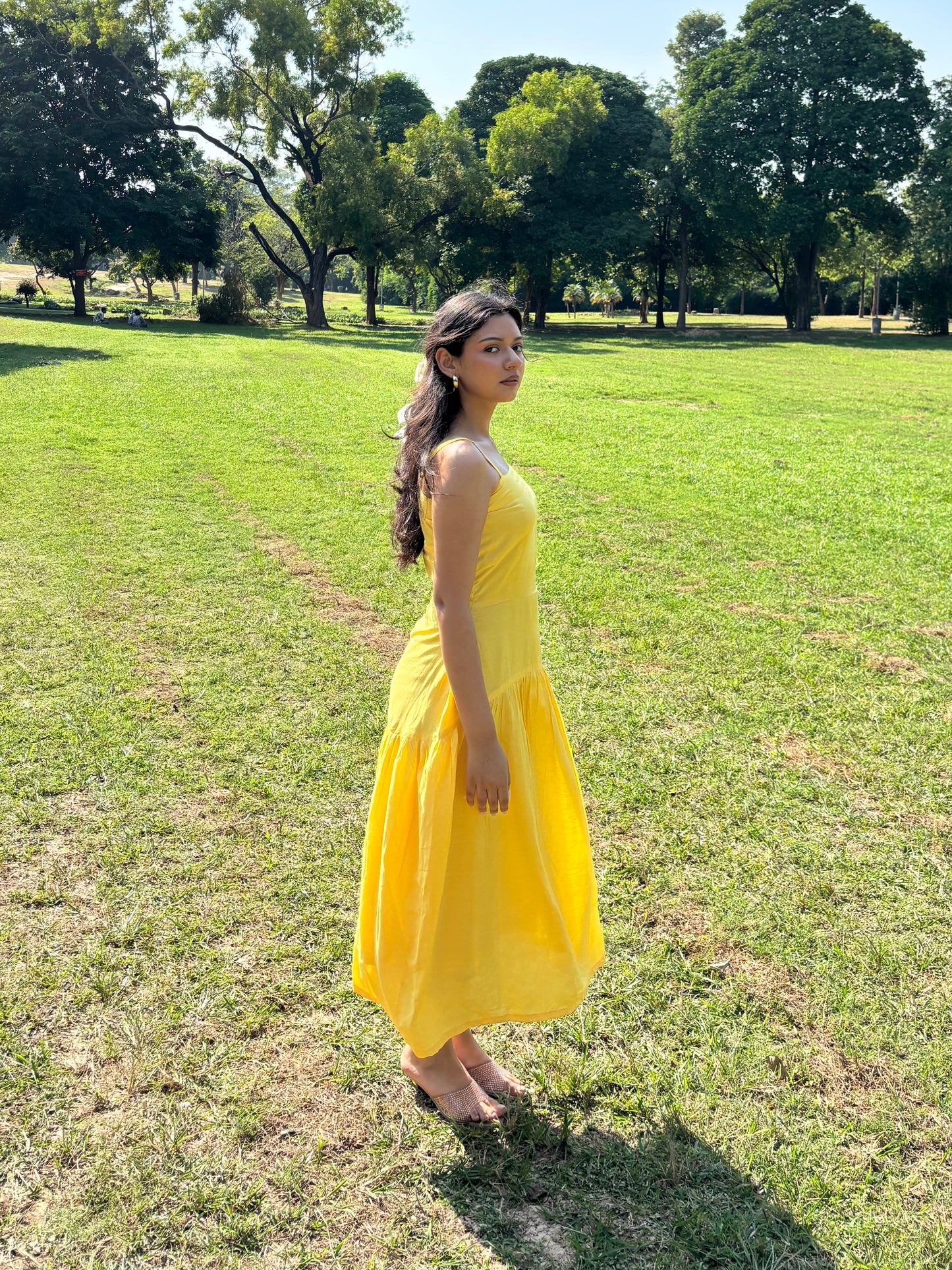 MONOMEE LADY SUNFLOWER DRESS