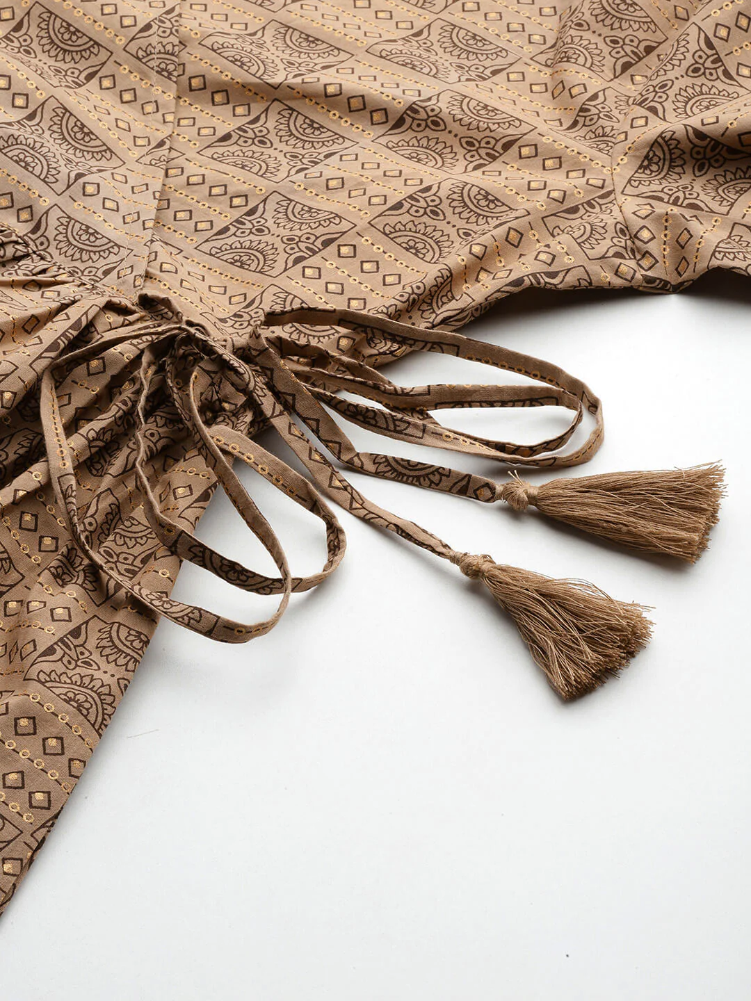 MAHAK BROWN KURTA SET