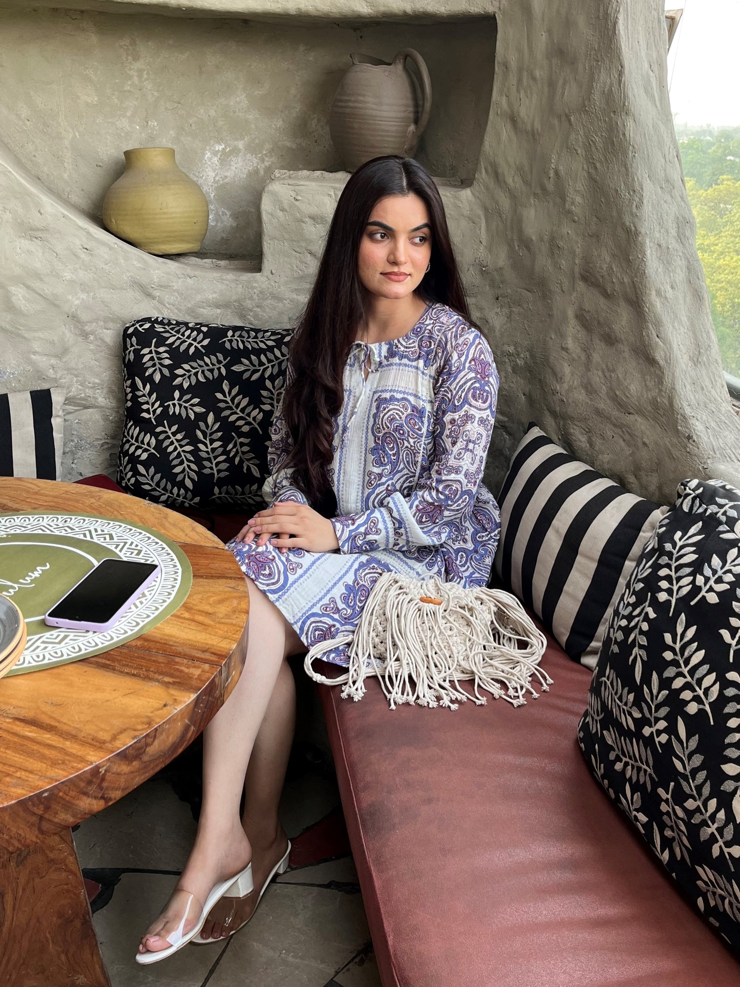 MONOMEE AMELIA BOHO DRESS
