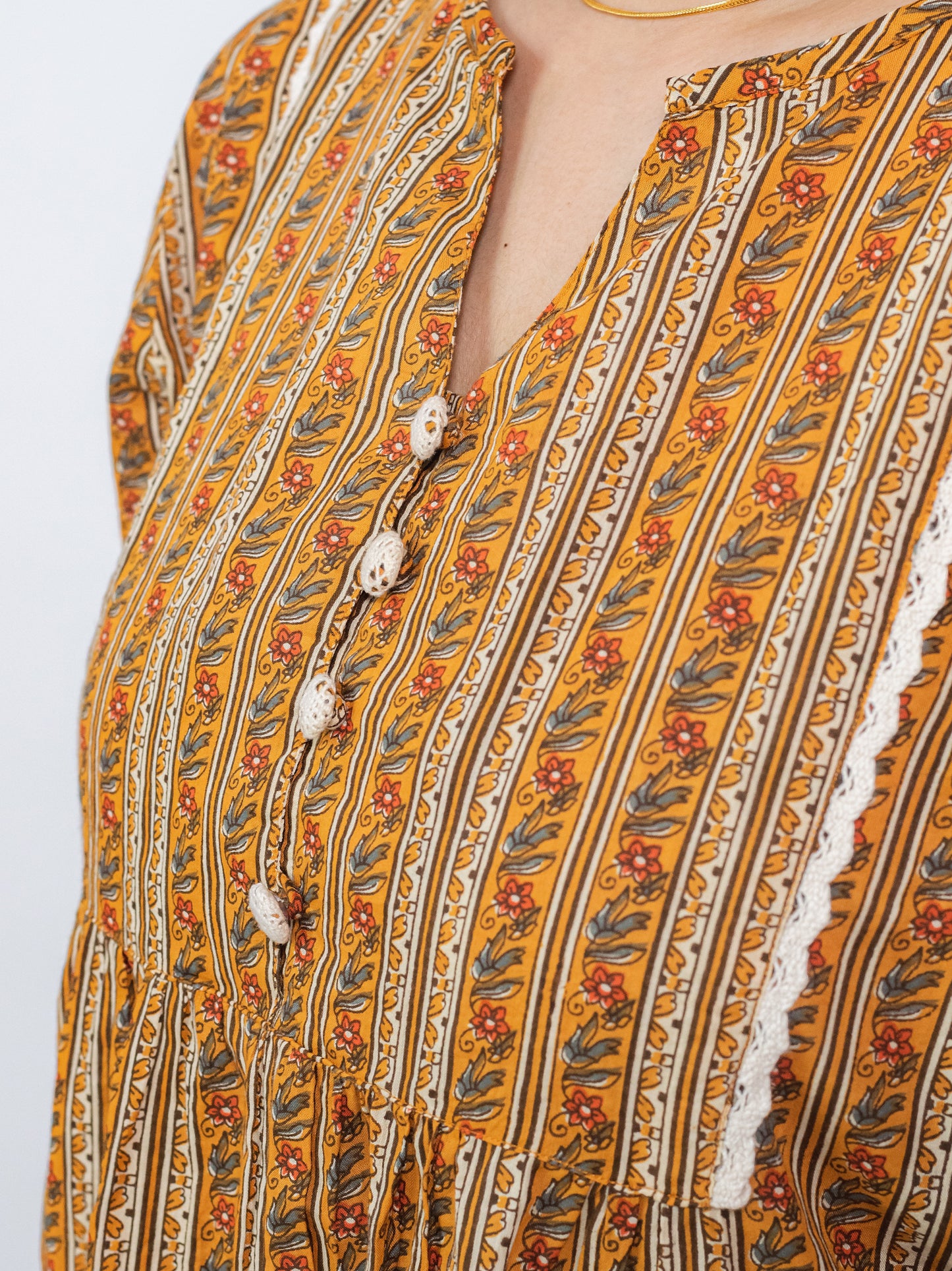 KHYATI STRIPED SHORT KURTI