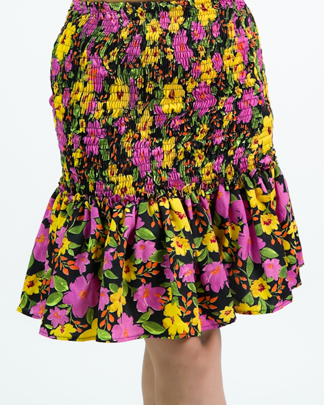 FLORA PRINTED TWO-PIECE DRESS