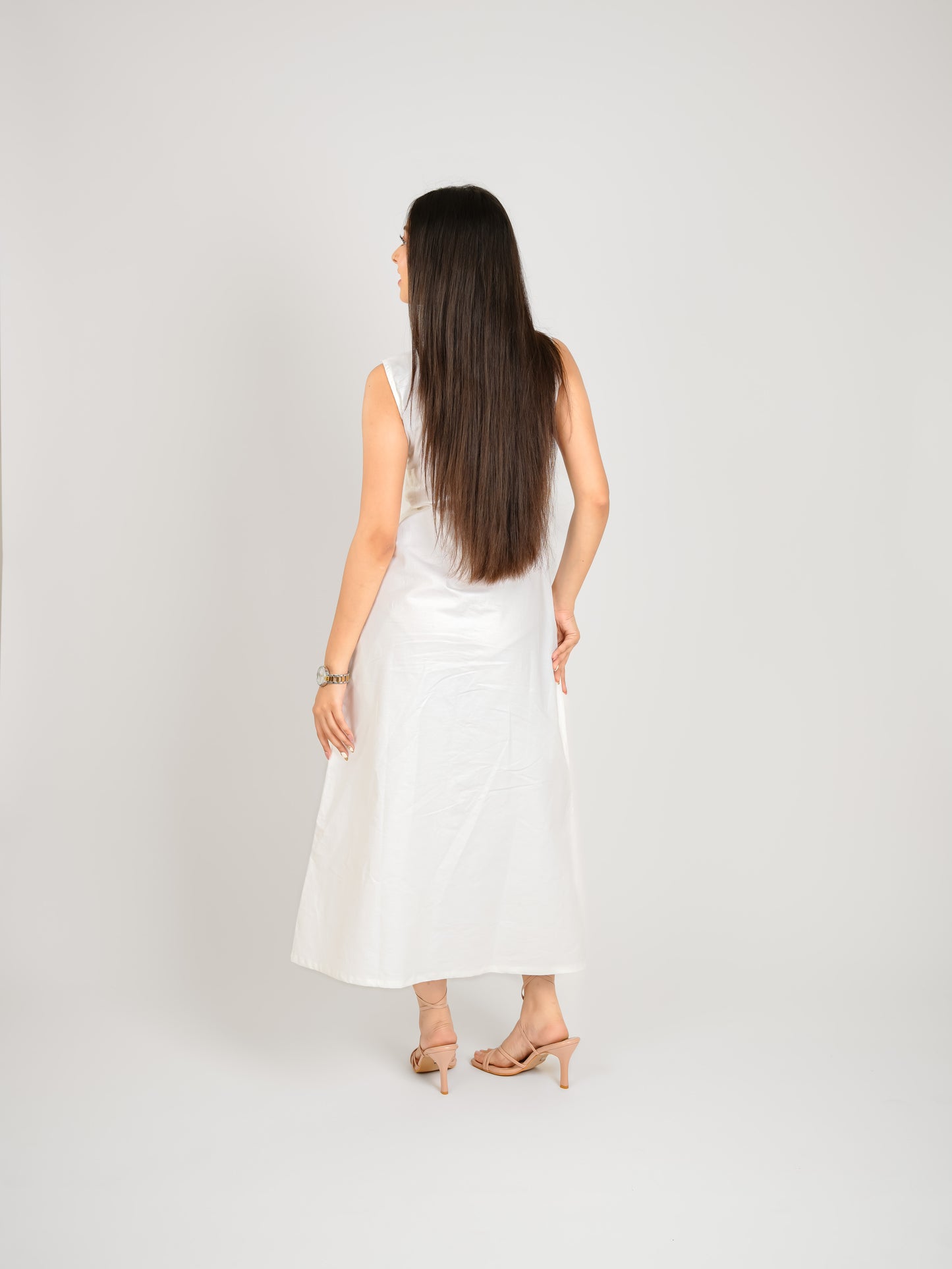 MONOMEE DAHLIA PETER PAN COLLAR LACE DRESS