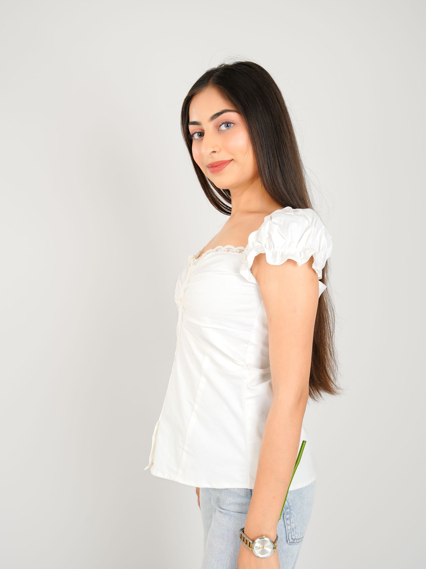 MONOMEE BELLA WHITE TOP