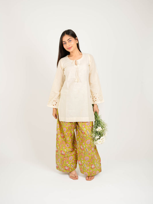 MONOMEE TANIRA FARSHI SALWAR KURTA SET