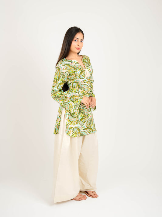 MONOMEE RAYA FARSHI SALWAR KURTA SET