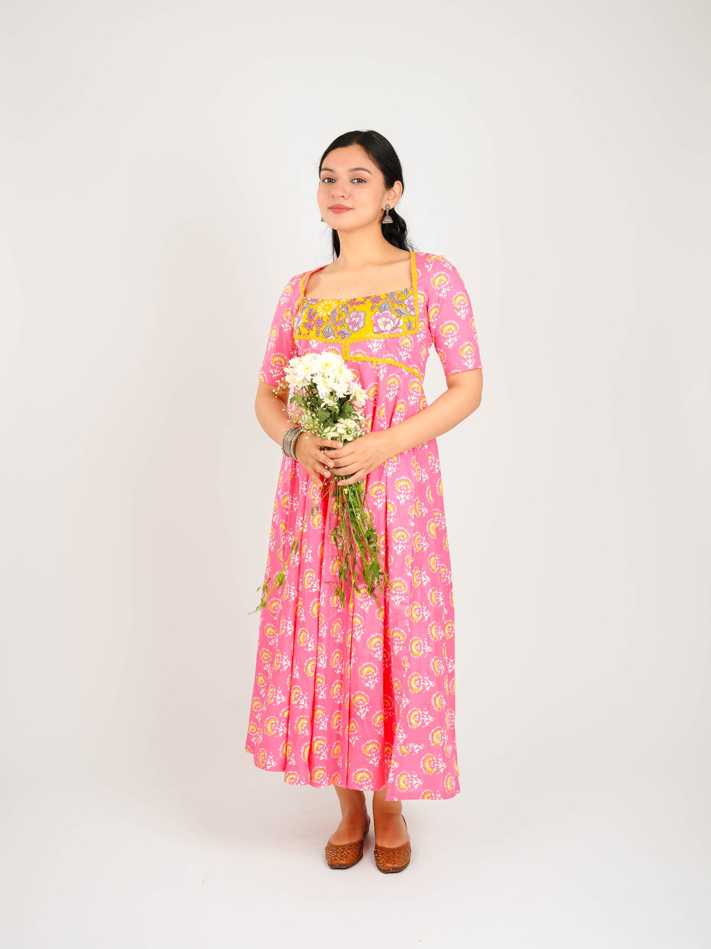 MONOMEE KAIA ETHNIC MAXI DRESS