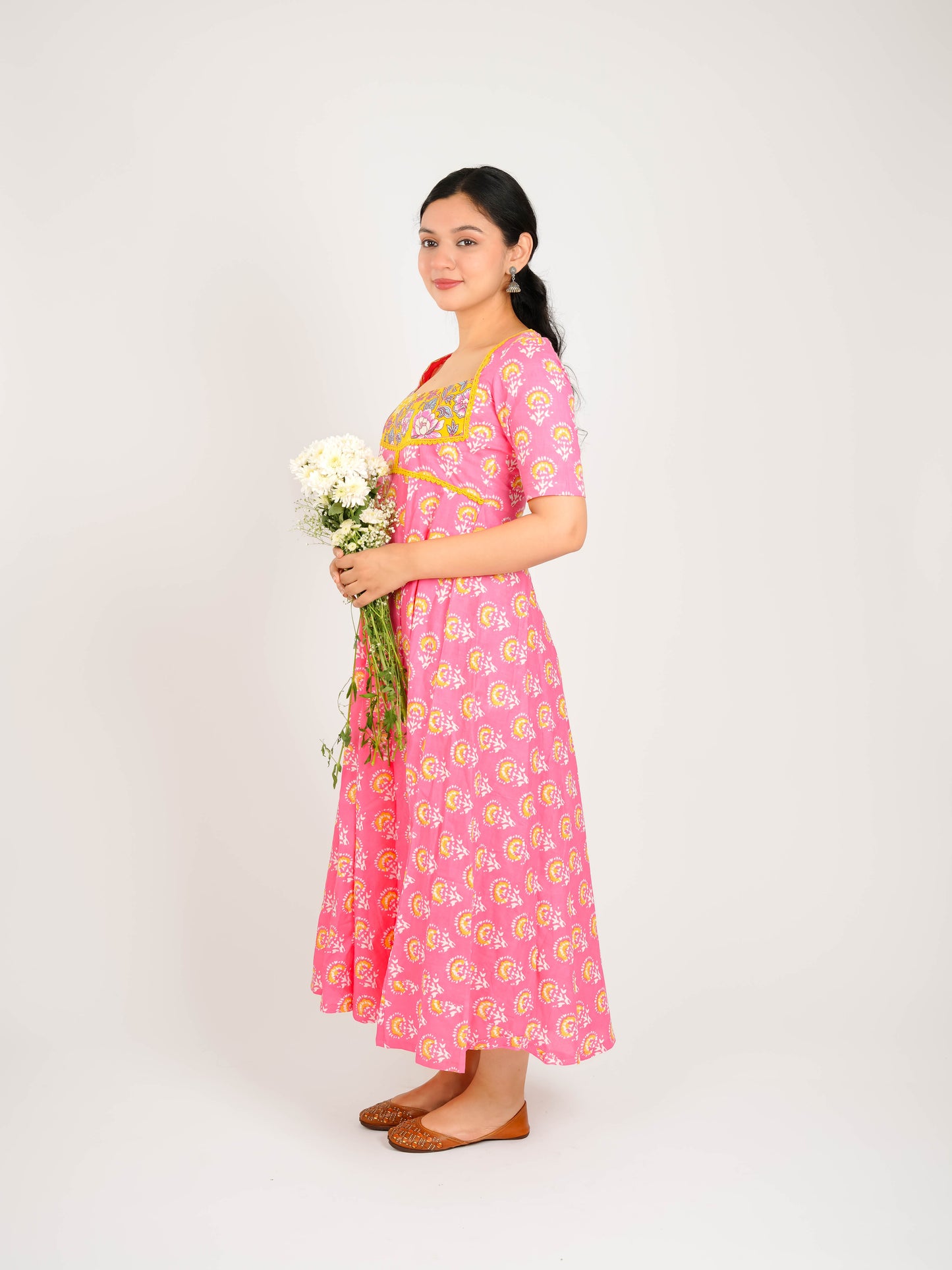 MONOMEE KAIA ETHNIC MAXI DRESS