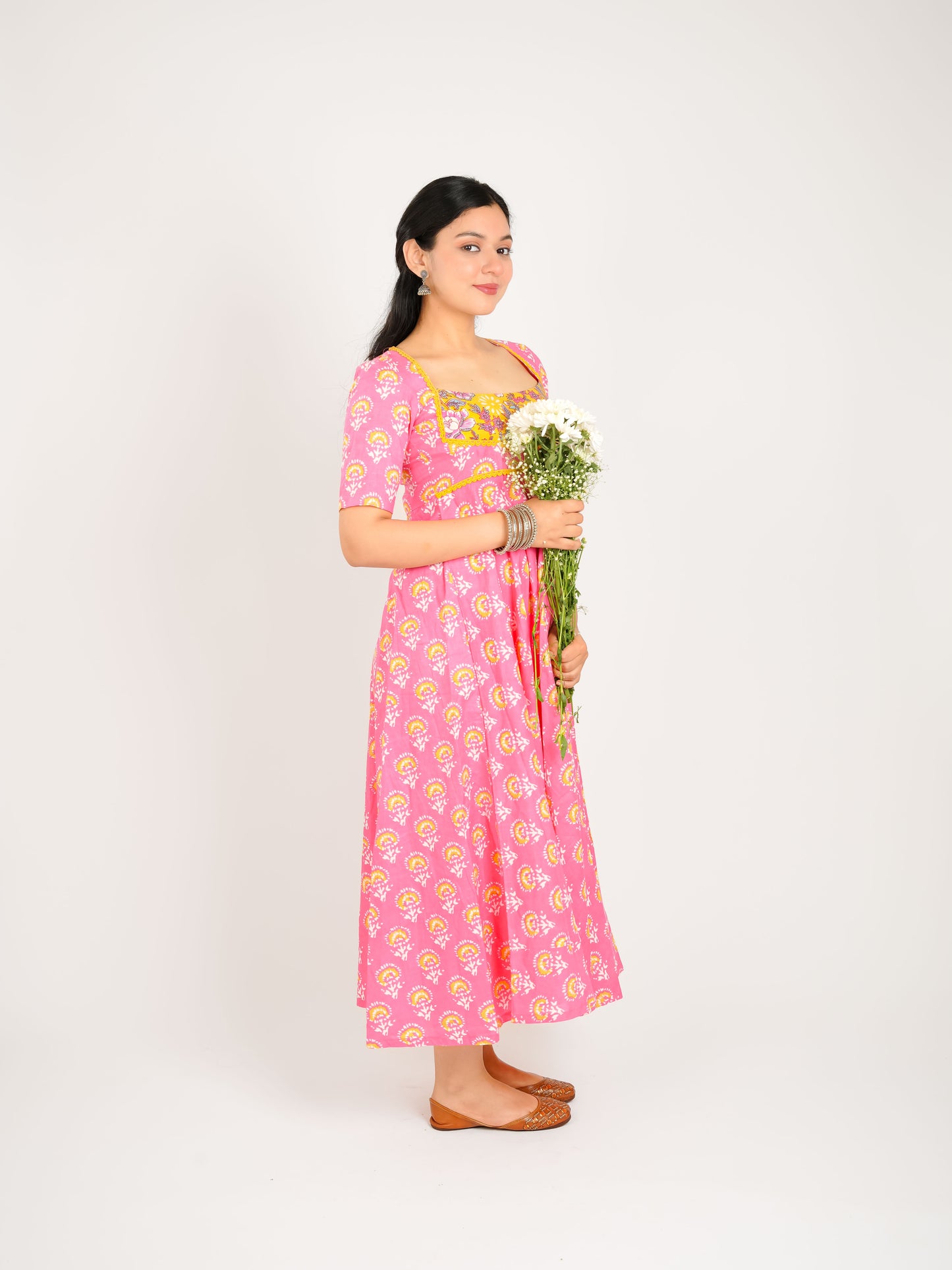 MONOMEE KAIA ETHNIC MAXI DRESS