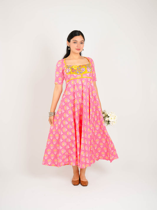 MONOMEE KAIA ETHNIC MAXI DRESS