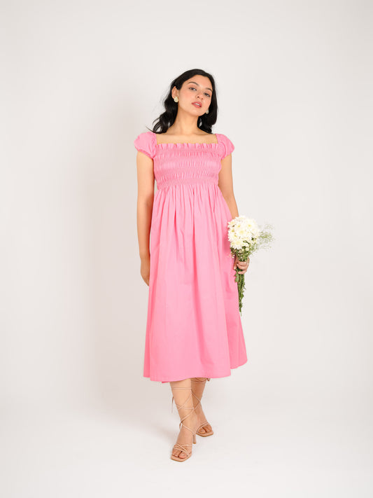 MONOMEE WILLOW PINK DRESS