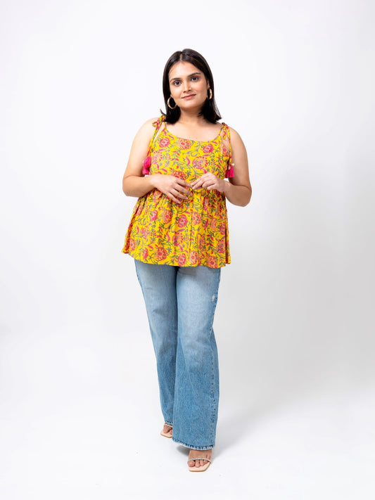 CHHAVI PEPLUM TOP